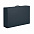 Коробка складная подарочная, 37x25x10cm, кашированный картон, черный с логотипом в Волгограде заказать по выгодной цене в кибермаркете AvroraStore