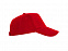 Бейсболка Eris унисекс, красный с логотипом в Волгограде заказать по выгодной цене в кибермаркете AvroraStore