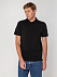 Рубашка поло Virma light, черная с логотипом в Волгограде заказать по выгодной цене в кибермаркете AvroraStore