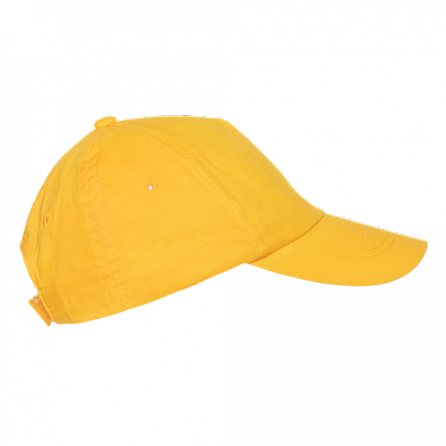 Бейсболка детская 10JU Жёлтый с логотипом в Волгограде заказать по выгодной цене в кибермаркете AvroraStore