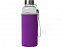 Бутылка для воды Pure c чехлом, 420 мл, фиолетовый с логотипом в Волгограде заказать по выгодной цене в кибермаркете AvroraStore