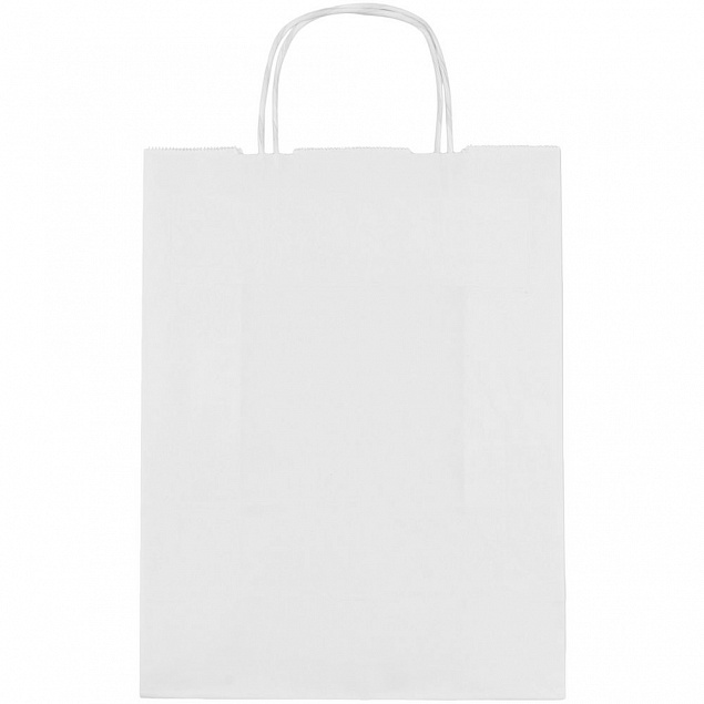 Пакет бумажный Willy, малый, белый с логотипом в Волгограде заказать по выгодной цене в кибермаркете AvroraStore