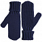 Варежки Nordkyn, синие с логотипом в Волгограде заказать по выгодной цене в кибермаркете AvroraStore