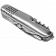 Карманный нож Singen с 13 функциями, серебряный с логотипом в Волгограде заказать по выгодной цене в кибермаркете AvroraStore