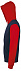 Толстовка на молнии SILVER 280 темно-синяя с красным с логотипом в Волгограде заказать по выгодной цене в кибермаркете AvroraStore