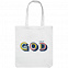 Холщовая сумка «Новый GOD», белая с логотипом в Волгограде заказать по выгодной цене в кибермаркете AvroraStore
