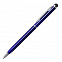 Шариковая ручка Touch Tip, синяя с логотипом в Волгограде заказать по выгодной цене в кибермаркете AvroraStore