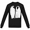 Свитшот Like a Penguin, черный с логотипом в Волгограде заказать по выгодной цене в кибермаркете AvroraStore
