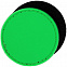 Лейбл из ПВХ с липучкой Menteqo Round, зеленый неон с логотипом в Волгограде заказать по выгодной цене в кибермаркете AvroraStore