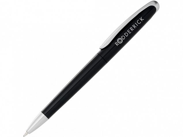 Ручка шариковая Sunrise, черный, черные чернила с логотипом в Волгограде заказать по выгодной цене в кибермаркете AvroraStore