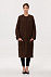 Кардиган женский Warmheart, коричневый с логотипом в Волгограде заказать по выгодной цене в кибермаркете AvroraStore