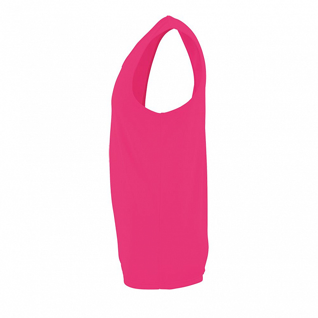 Майка мужская Sporty TT Men, розовый неон с логотипом в Волгограде заказать по выгодной цене в кибермаркете AvroraStore