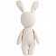 Игрушка Beastie Toys, заяц с белым шарфом с логотипом в Волгограде заказать по выгодной цене в кибермаркете AvroraStore