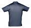 Рубашка поло мужская Prescott Men 170, кобальт (темно-синяя) с логотипом в Волгограде заказать по выгодной цене в кибермаркете AvroraStore