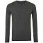 Пуловер мужской Glory Men, черный меланж с логотипом в Волгограде заказать по выгодной цене в кибермаркете AvroraStore