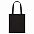 Сумка для покупок Erba, 100% хлопок, 260 г/м2, 35*40 cм, ручки 60*3 см, черная с логотипом в Волгограде заказать по выгодной цене в кибермаркете AvroraStore