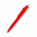 Ручка шариковая Shell - Красный PP с логотипом в Волгограде заказать по выгодной цене в кибермаркете AvroraStore