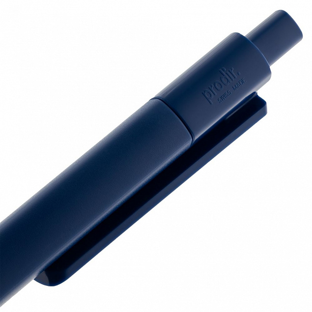 Ручка шариковая Prodir DS4 PMM-P, темно-синяя с логотипом в Волгограде заказать по выгодной цене в кибермаркете AvroraStore