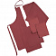 Набор полотенец Fine Line, красный с логотипом в Волгограде заказать по выгодной цене в кибермаркете AvroraStore