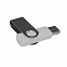 USB flash-карта "Dot" (8Гб), белый, 5,8х2х1,1см,пластик металл с логотипом в Волгограде заказать по выгодной цене в кибермаркете AvroraStore