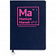 Ежедневник «Мамий», недатированный, синий с логотипом в Волгограде заказать по выгодной цене в кибермаркете AvroraStore