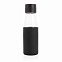Стеклянная бутылка для воды Ukiyo с силиконовым держателем с логотипом в Волгограде заказать по выгодной цене в кибермаркете AvroraStore