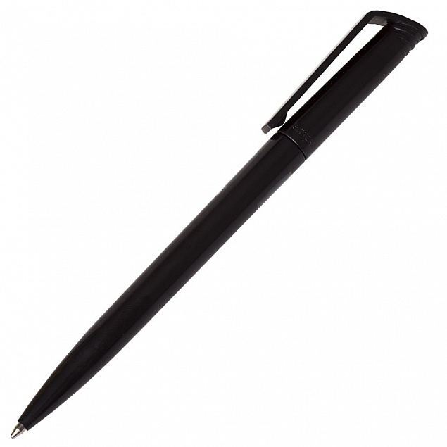 Ручка шариковая Flip, черная с логотипом в Волгограде заказать по выгодной цене в кибермаркете AvroraStore