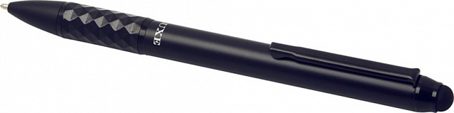 Tactical Dark шариковая ручка со стилусом, черный с логотипом в Волгограде заказать по выгодной цене в кибермаркете AvroraStore