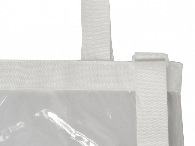 Сумка «Frank» из прозрачного пластика с регулирующейся лямкой с логотипом в Волгограде заказать по выгодной цене в кибермаркете AvroraStore