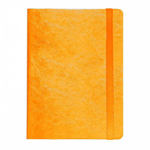 Ежедневник недатированный Boomer, А5,  оранжевый, кремовый блок, без обреза с логотипом в Волгограде заказать по выгодной цене в кибермаркете AvroraStore