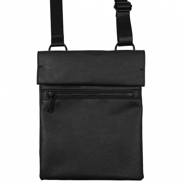 Рюкзак-трансформер ringLink с отстегивающимся карманом, черный с логотипом в Волгограде заказать по выгодной цене в кибермаркете AvroraStore