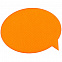 Наклейка тканевая Lunga Bubble, M, оранжевый неон с логотипом в Волгограде заказать по выгодной цене в кибермаркете AvroraStore