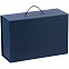 Коробка New Case, синяя с логотипом в Волгограде заказать по выгодной цене в кибермаркете AvroraStore