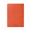 Ежедневник недатированный Tony, А5, оранжевый, кремовый блок в клетку с логотипом в Волгограде заказать по выгодной цене в кибермаркете AvroraStore