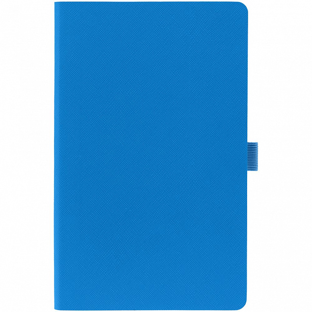 Ежедневник Loop, недатированный, голубой с логотипом в Волгограде заказать по выгодной цене в кибермаркете AvroraStore