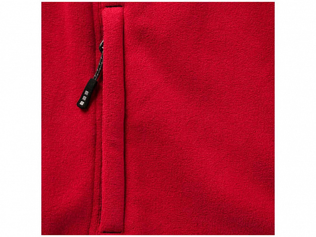 Куртка флисовая Brossard женская, красный с логотипом в Волгограде заказать по выгодной цене в кибермаркете AvroraStore