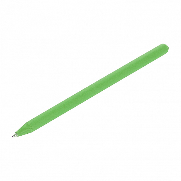 Эко ручка, зеленая с логотипом в Волгограде заказать по выгодной цене в кибермаркете AvroraStore