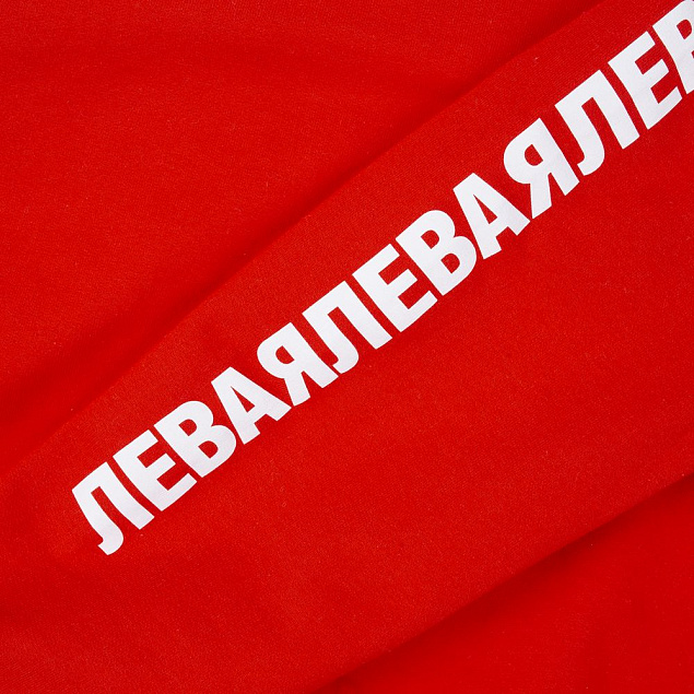 Свитшот детский «Правая левая», красный с логотипом в Волгограде заказать по выгодной цене в кибермаркете AvroraStore