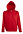 Толстовка мужская на молнии с капюшоном Seven Men 290, красная с логотипом в Волгограде заказать по выгодной цене в кибермаркете AvroraStore