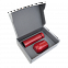 Набор Hot Box C grey (красный) с логотипом в Волгограде заказать по выгодной цене в кибермаркете AvroraStore