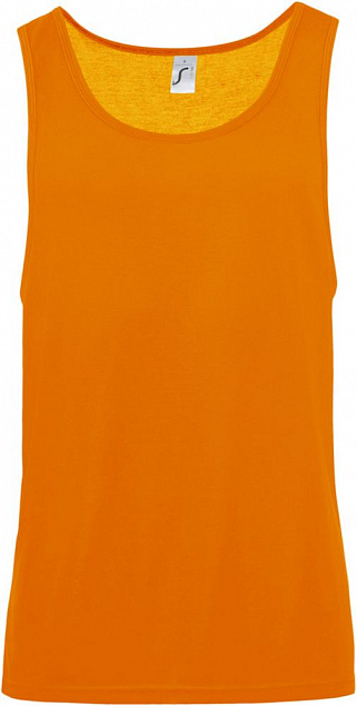 Майка унисекс Jamaica 120, оранжевый неон с логотипом в Волгограде заказать по выгодной цене в кибермаркете AvroraStore