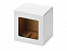 Коробка для кружки с окном, 11,2х9,4х10,7 см., белый с логотипом в Волгограде заказать по выгодной цене в кибермаркете AvroraStore