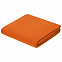 Флисовый плед Warm&Peace XL, оранжевый с логотипом в Волгограде заказать по выгодной цене в кибермаркете AvroraStore