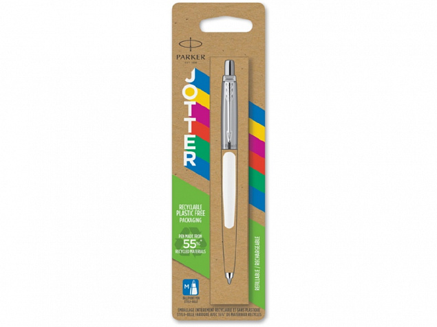 Ручка шариковая Parker Jotter Originals в эко-упаковке с логотипом в Волгограде заказать по выгодной цене в кибермаркете AvroraStore