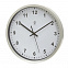 Настенные часы с радио-синхронизацией NEPTUNE, белый с логотипом в Волгограде заказать по выгодной цене в кибермаркете AvroraStore