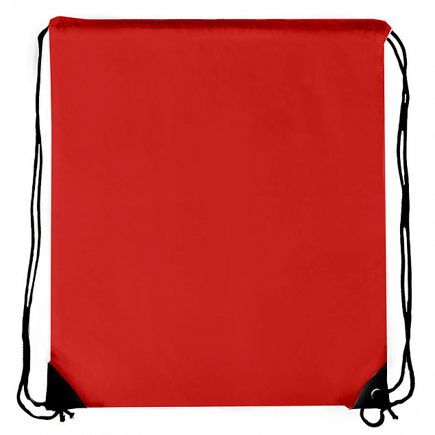 Рюкзак мешок с укреплёнными уголками BY DAY, красный, 35*41 см, полиэстер 210D с логотипом в Волгограде заказать по выгодной цене в кибермаркете AvroraStore
