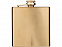 Золотистая плоская фляга Elixer объемом 175 мл, золотистый с логотипом в Волгограде заказать по выгодной цене в кибермаркете AvroraStore