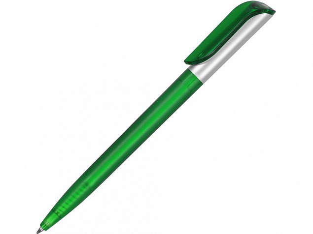 Ручка шариковая Арлекин, зеленый с логотипом в Волгограде заказать по выгодной цене в кибермаркете AvroraStore