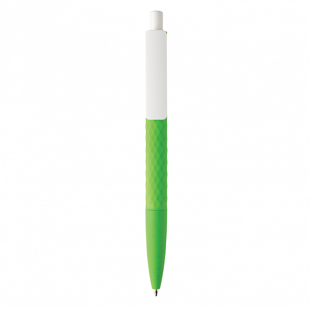 Ручка X3 Smooth Touch, зеленый с логотипом в Волгограде заказать по выгодной цене в кибермаркете AvroraStore