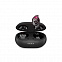 Наушники беспроводные с зарядным боксом HIPER TWS AURA, цвет черный  с логотипом в Волгограде заказать по выгодной цене в кибермаркете AvroraStore